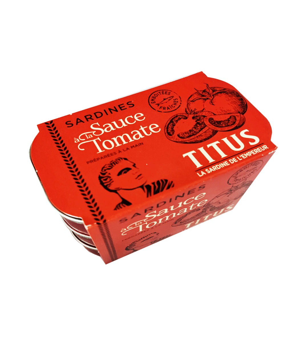 Titus Tomato Sardines 125G X 3